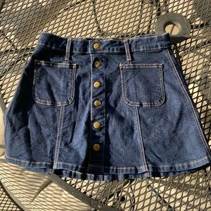 Blue Jean Skirt